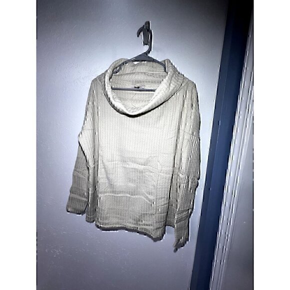 FREE PEOPLE JUICY LONG SLEEVE, STONE COLD,  100% COTTON, SIZE XSMALL - Picture 7 of 8